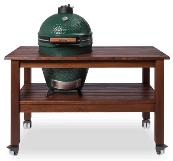 Big Green Egg raudonmedžio stalai